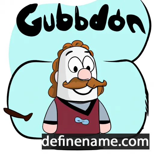 Guðbjörn cartoon