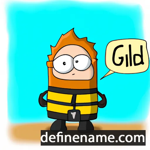 cartoon of the name Guðlafr