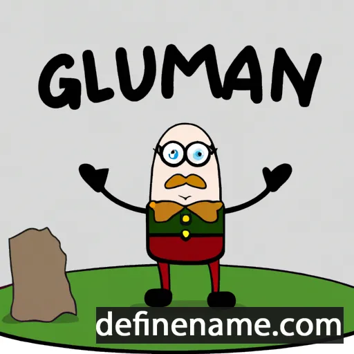 cartoon of the name Guðmann