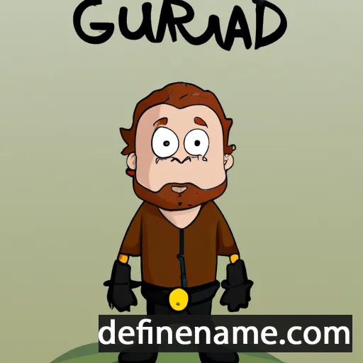 cartoon of the name Guðmarr