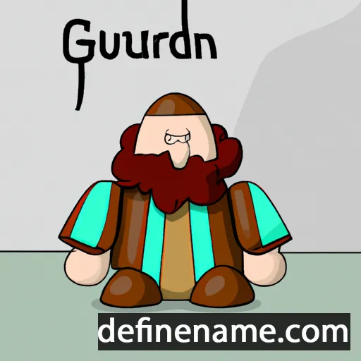 Guðþorm cartoon