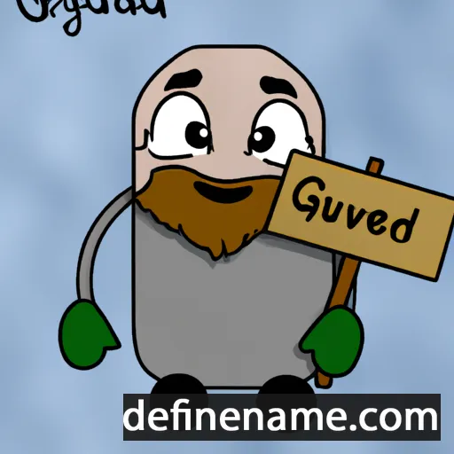 Guðvér cartoon