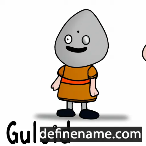 Guðví cartoon