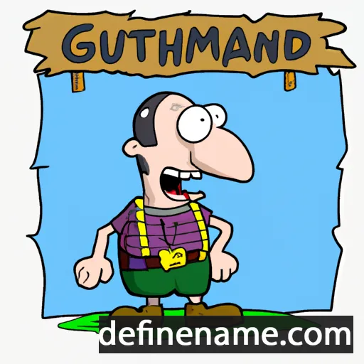 cartoon of the name Guthmund