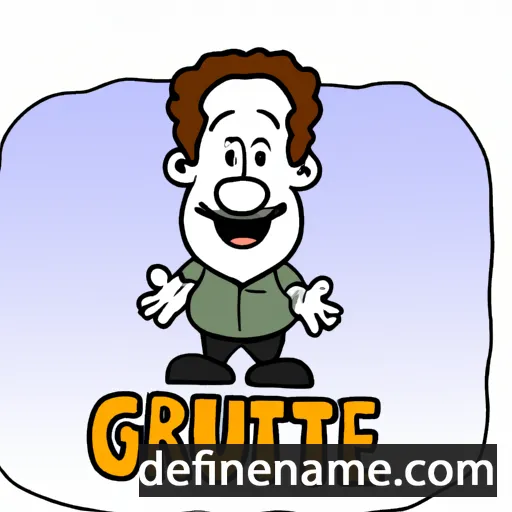 cartoon of the name Guthrie