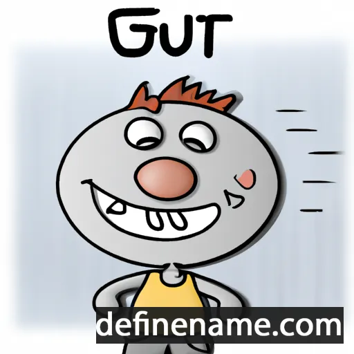 cartoon of the name Guti