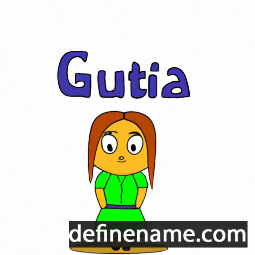 Gutia cartoon