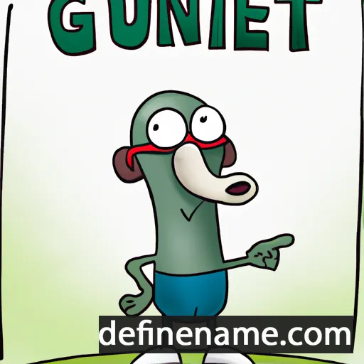 cartoon of the name Gutnel