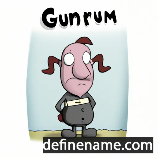 Guttormur cartoon