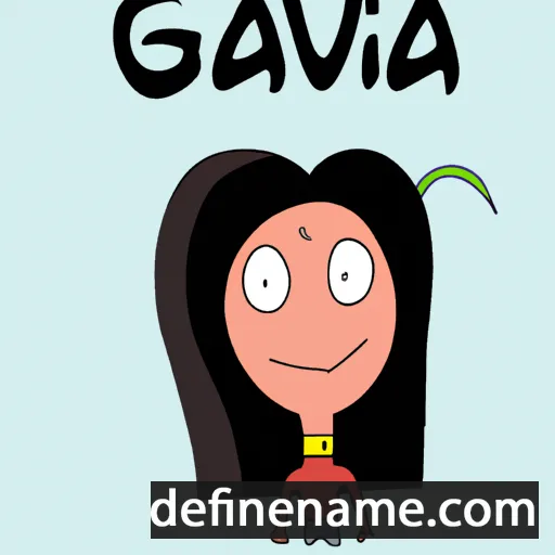 Gvanca cartoon