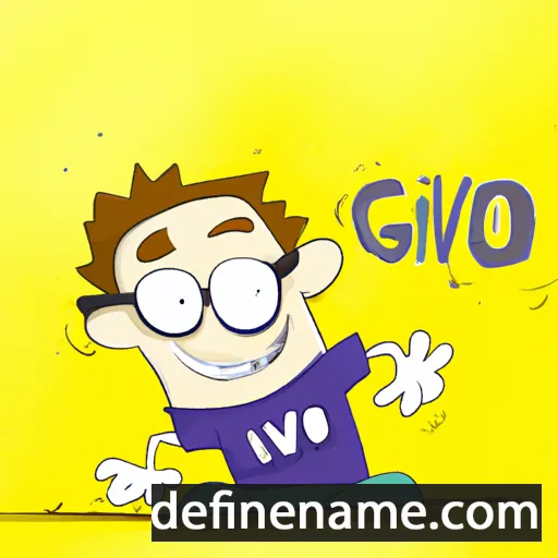 cartoon of the name Gvido