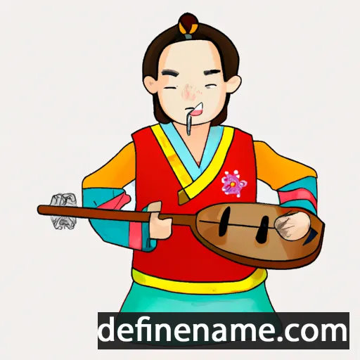 cartoon of the name Gwangjong