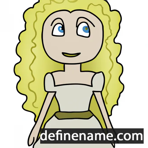 cartoon of the name Gwendolina