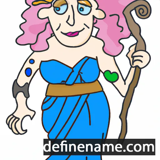 Gwendora cartoon