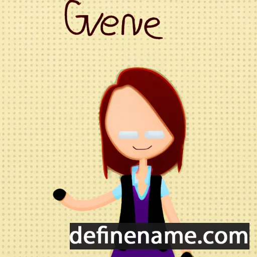 Gwenevieve cartoon