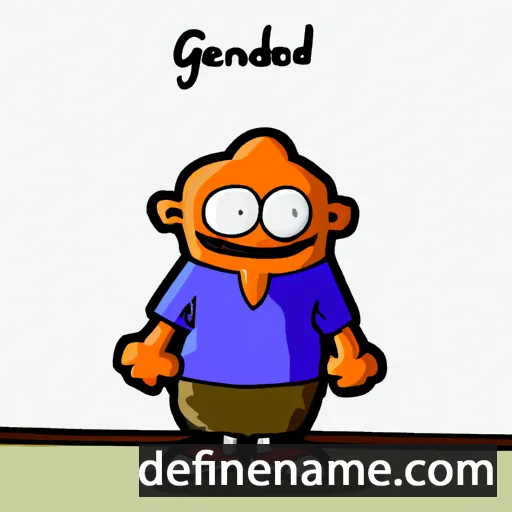 cartoon of the name Gwengad