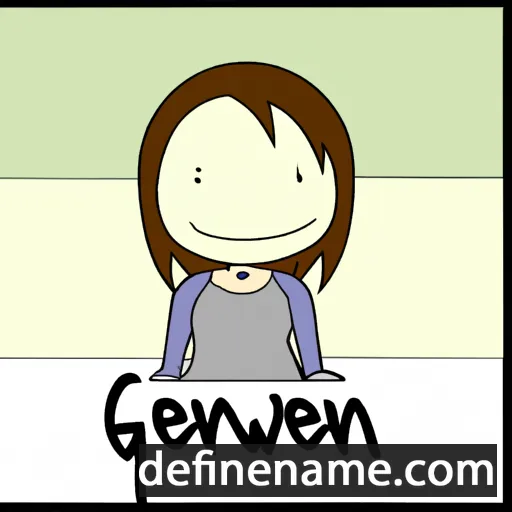 Gwennenn cartoon