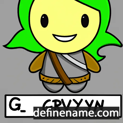 Gwynhwyfar cartoon