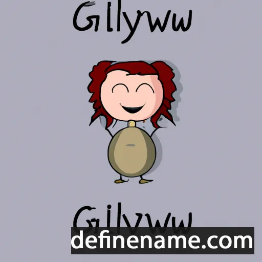 Gwynllyw cartoon