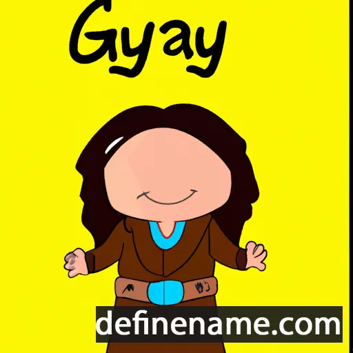 cartoon of the name Gyalwa