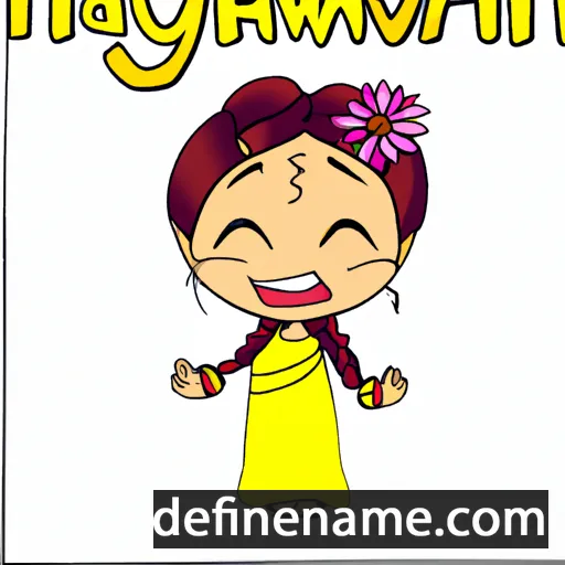 cartoon of the name Gyantwachia