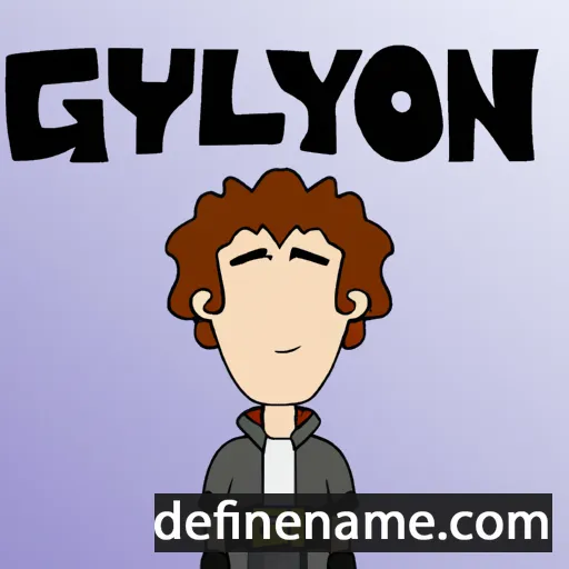 cartoon of the name Gylon