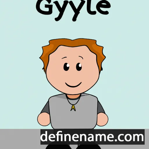 cartoon of the name Gylve