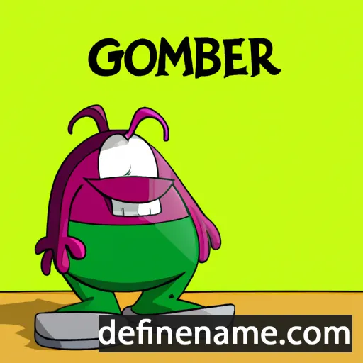 cartoon of the name Gyömbér