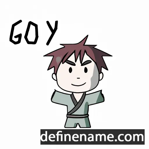 Gyoku cartoon