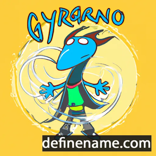 Gyrano cartoon