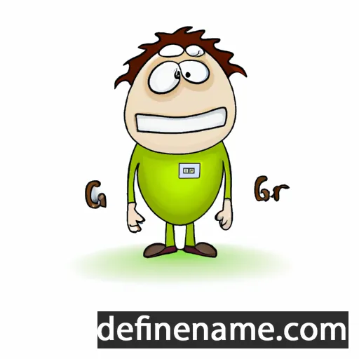 cartoon of the name Gyri