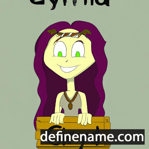 cartoon of the name Gyridh