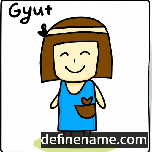 cartoon of the name Gyu-hui