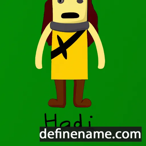 Hálfdán cartoon