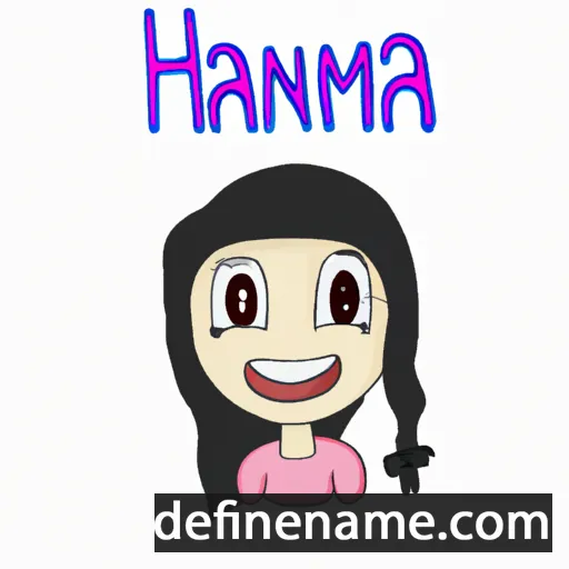 Hánna cartoon