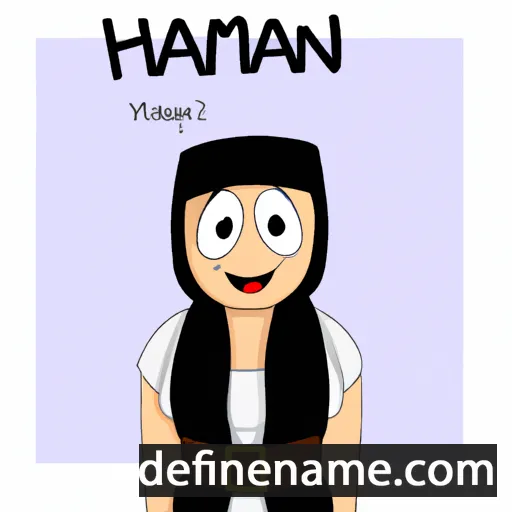 Hánnar cartoon