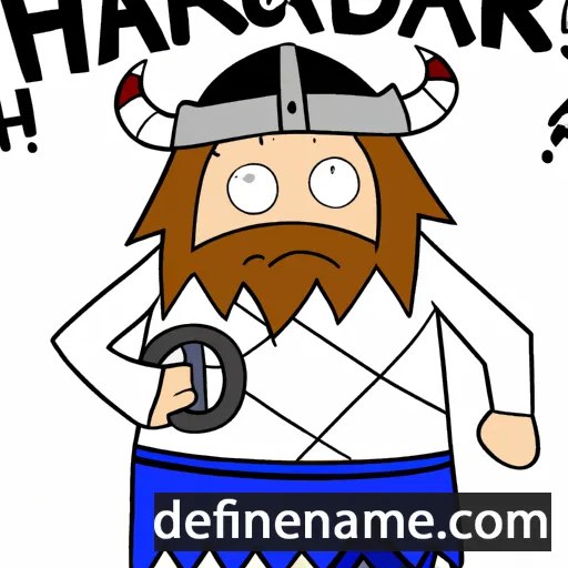 Hagbarðr cartoon