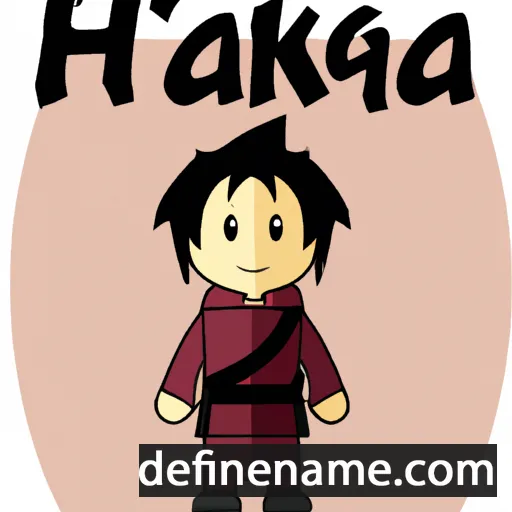 Hagika cartoon