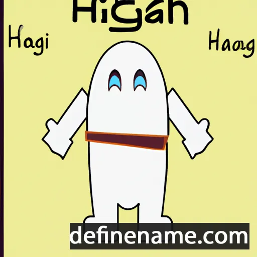 Hagni cartoon