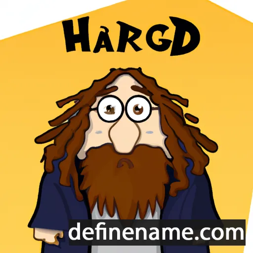 cartoon of the name Hagrid