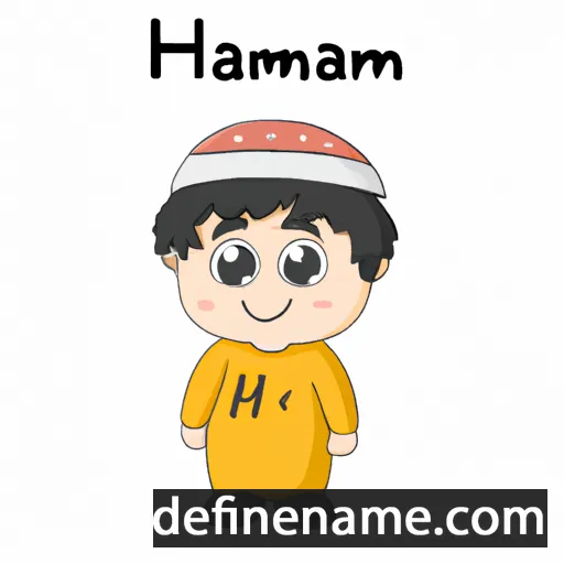 Hahami cartoon