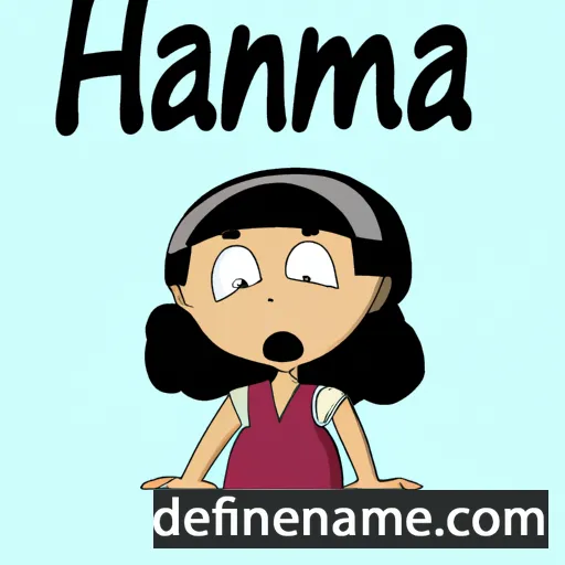 Hahnna cartoon