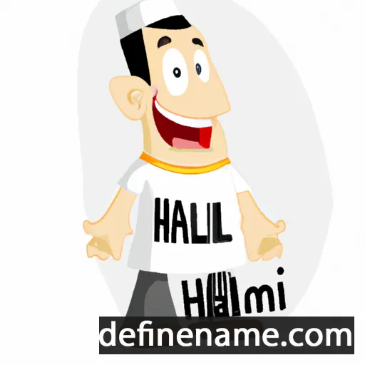 cartoon of the name Haimal