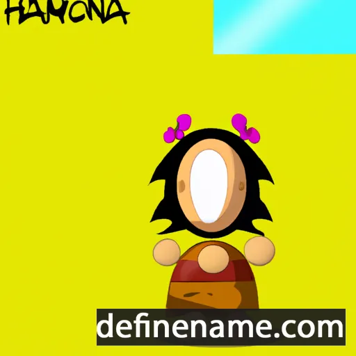 Haimona cartoon