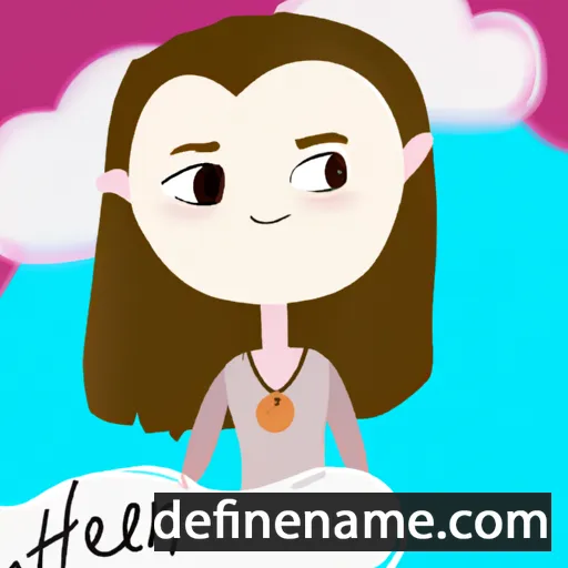 cartoon of the name Haiven