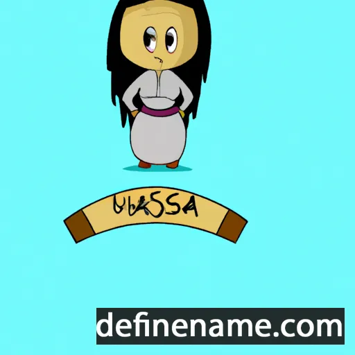 cartoon of the name Hajasoa