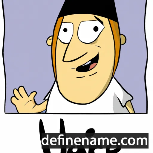 cartoon of the name Hajrije