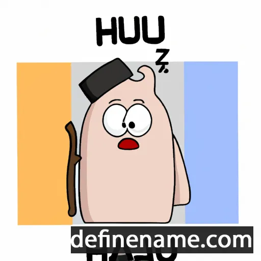 cartoon of the name Hajü