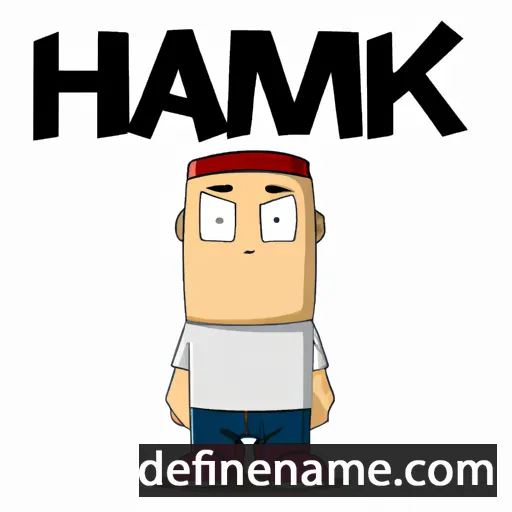 cartoon of the name Hakim