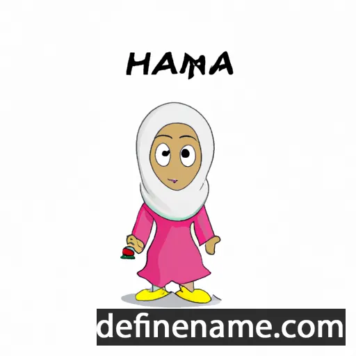 Hakima cartoon